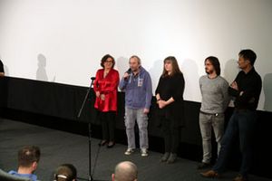 Filmová delegácia na festivale.
