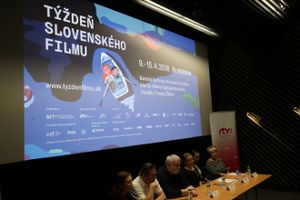Tlačová konferencia k Týždňu slovenského filmu.