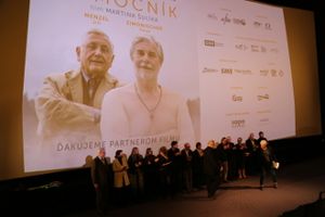 Bratislavská premiéra filmu, filmová delegácia.