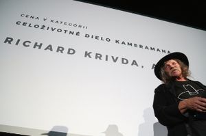 Richard Krivda, ocenený za celoživotné dielo.