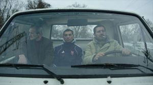 Na cestách pästiarskeho turné: Ján Franek, Peter Baláž, Zvonko Na cestách pästiarskeho turné: Ján Franek, Peter Baláž, Zvonko