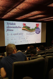 Podujatie Týždeň slovenského filmu 2017 v kine Lumiére.