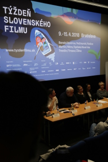 Tlačová konferencia k podujatiu Týždeň slovenského filmu, ktorá sa konala 27.3.