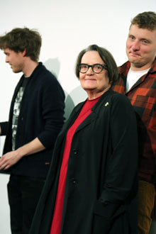 Agnieszka Holland pri uvedení filmu.