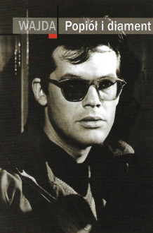 Zbigniew Cybulski v titulnej úlohe filmu Popol a diamant, obrázok na prebale DVD.